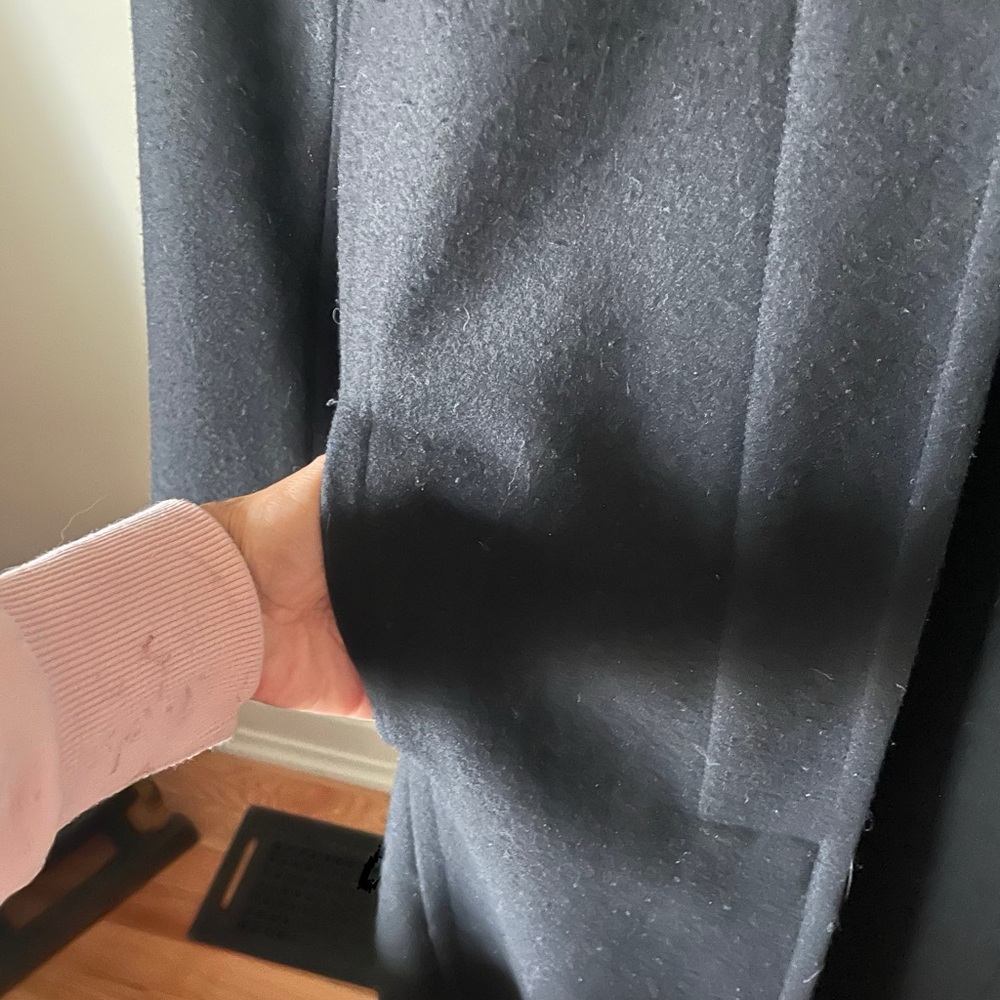Herman Kay | Classic Black Overcoat - Picture 4 of 10